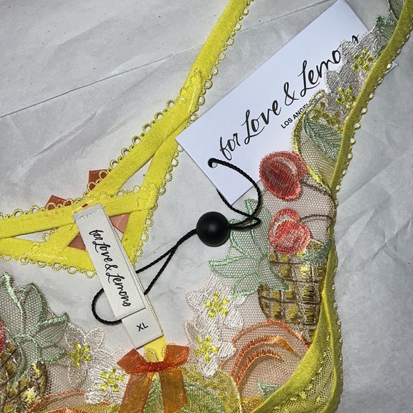 2pcs Set For Love and Lemons Mirabelle Lingerie Set - Picture 13 of 16